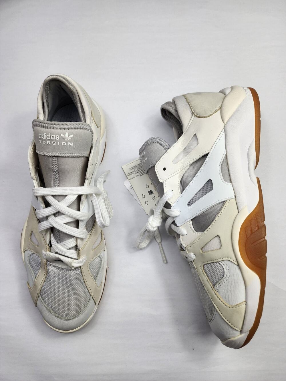 Adidas Dimension Low White Gum Size 12